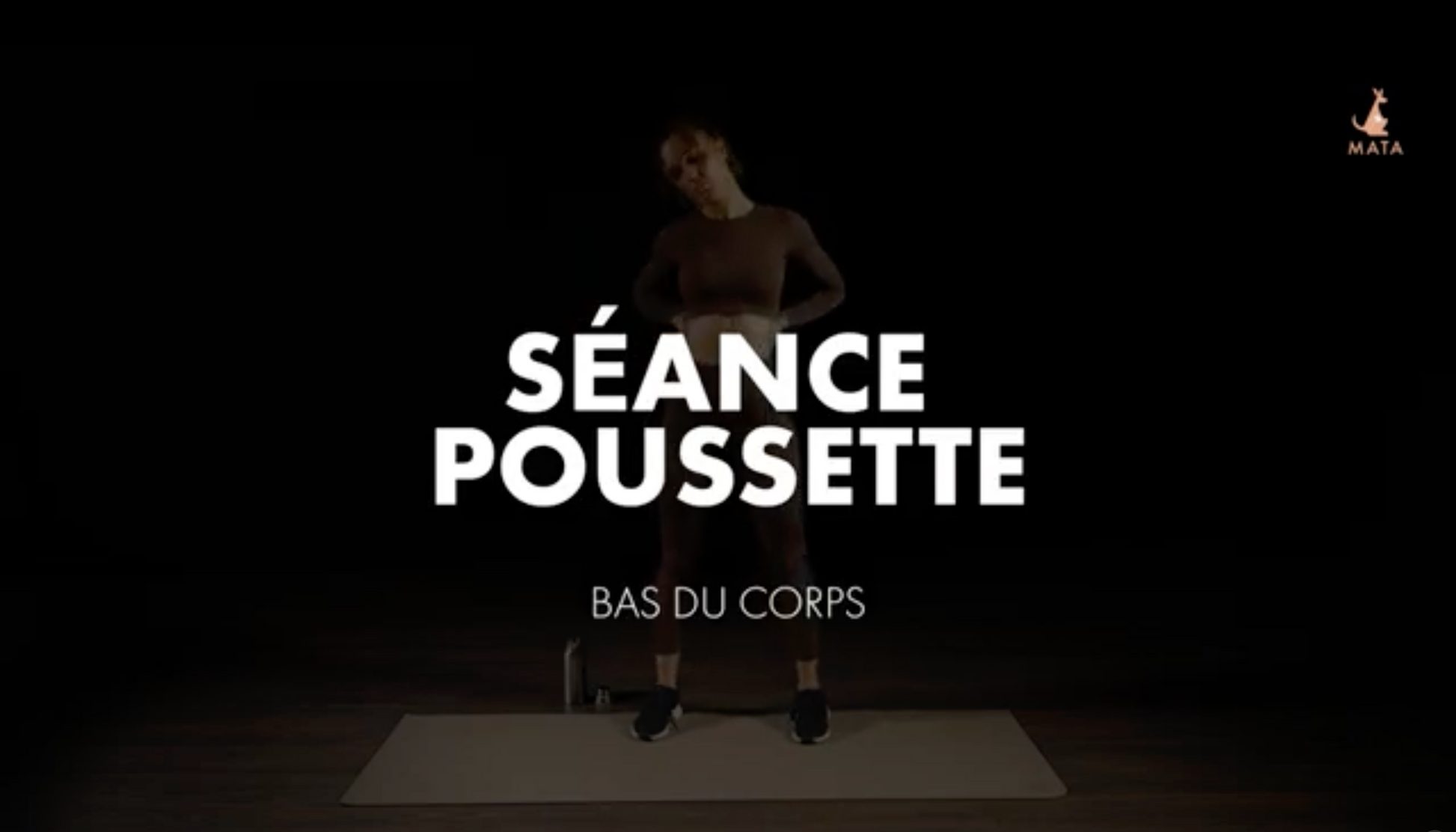 SÉANCE BAS DU CORPS AVEC POUSSETTE